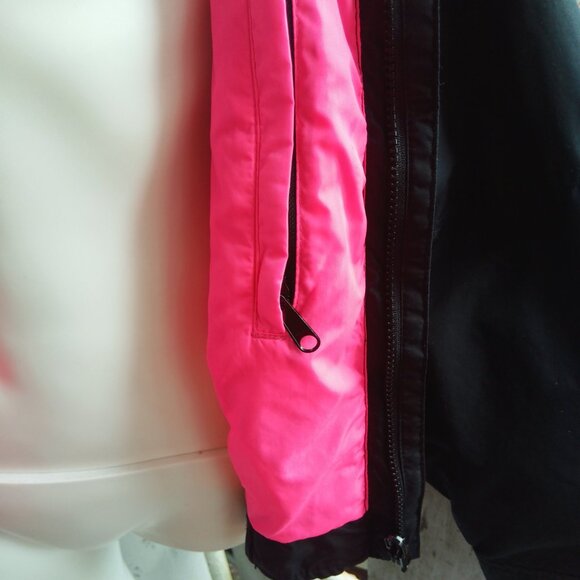 Vintage 90s Columbia Bugaboo Zip Up Neon Nylon Granola Girl Gorpcore Jacket - Picture 8 of 12